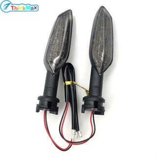 ไฟเลี้ยว LED 12V IP67 กันน้ํา สําหรับรถจักรยานยนต์ FZ1 FZ8 FZ6 XJ6 2 ชิ้น