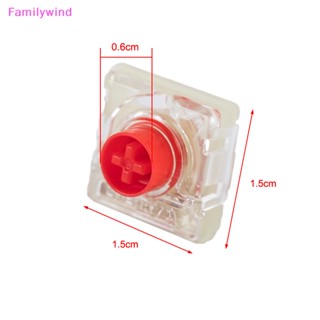 Familywind&gt; สวิตช์ปุ่มกดคีย์บอร์ด LP Cherry MX Red Switch LP Low Profile Backlit 5 ชิ้น