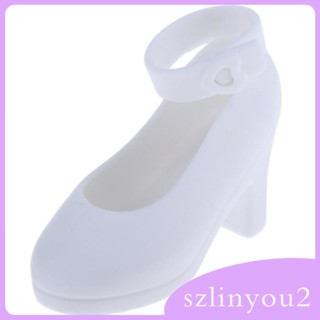 [szlinyou2] รองเท้าส้นสูงเจลลี่ สีชมพู สําหรับตุ๊กตา 1/4 BJD