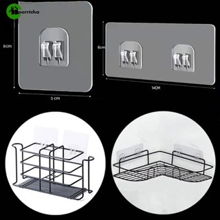 ประหยัดพื้นที่ ตะขอเก็บของ มีกาวในตัว / ตะขอแขวนห้องน้ํา รับน้ําหนักได้มาก / ตะขอใส ฟรีตะปู / ชั้นกันน้ํา อเนกประสงค์ / ออแกไนเซอร์ บ้าน ห้องครัว