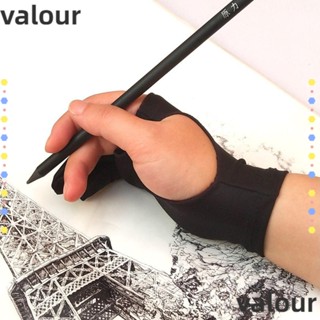 VALOUR ถุงมือวาดภาพระบายสี ป้องกันอุบัติเหตุสัมผัสร่างภาพสองนิ้ว