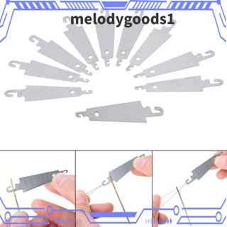 Melodygoods1 20 ชิ้น / เซต เข็มสนเข็ม DIY สเตนเลส ปักครอสติช อุปกรณ์เย็บผ้า