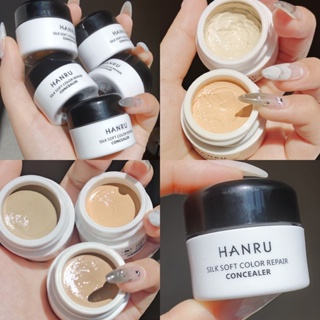 Hanru คอนซีลเลอร์ ปกปิดรอยสิว จุดด่างดํา ครีมปกปิดรอยคล้ําใต้ตา คุณภาพสูง