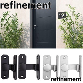 Refinement ใหม่ กลอนล็อคประตู สเตนเลส กันขโมย 90 องศา