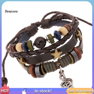 Dpa สายรัดข้อมือถักเปีย ตกแต่งคริสต์มาส ผูกปม พร้อมดาว
