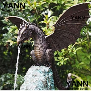 Yann1 รูปปั้นมังกรน้ําพุ สําหรับตกแต่งสวน กลางแจ้ง