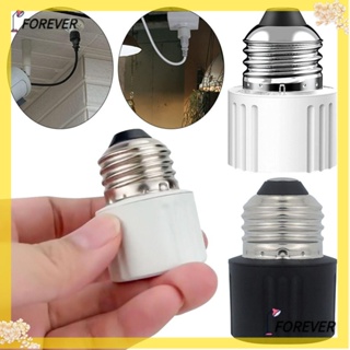 Forever E26 ซ็อกเก็ตหลอดไฟ E26 LED 8A 125V ABS สีขาว ทนทาน สําหรับใช้ในครัวเรือน