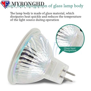 Myronghd หลอดไฟสปอตไลท์ LED ฐานสองขา 5W 3W ขนาดเล็ก