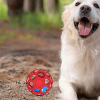 [Fenteer] ของเล่นลูกบอลเคี้ยว แบบโต้ตอบ สําหรับสุนัข