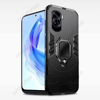 Honor 90 Case For Honor 90 Lite Pro 90Pro 90Lite Honor90 5G Luxury Armor Shockproof Phone Case Ring Holder Hybrid Hard Protect Back Cover Casing Shell