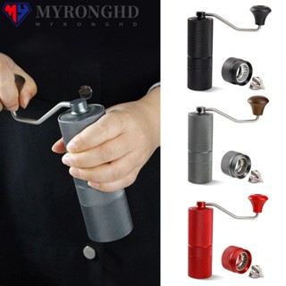 Myronghd เครื่องบดกาแฟเอสเพรสโซ่ สเตนเลส แบบแมนนวล DIY