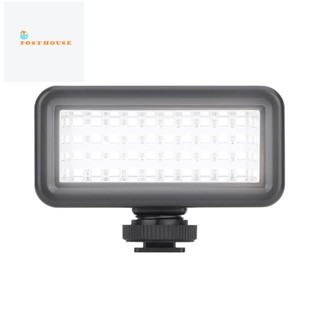 โคมไฟสปอตไลท์ LED ABS กันน้ํา 40 เมตร สีดํา สําหรับ GoPro11 10 Action 3 1 ชิ้น