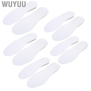 Wuyuu Athletic Shoe Inserts  PU Sports Insoles Reduce Fatigue Soft High Elastic U Shaped Heel for Jogging