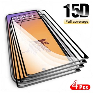 ฟิล์มกระจกนิรภัยกันรอยหน้าจอ สําหรับ Samsung Z Fold 5 Z Fold 5 Z Fold 5 On For Samsung Z Fold 5 Z Fold 5 HD Z Fold 5Screen Protector Glas 4 ชิ้น