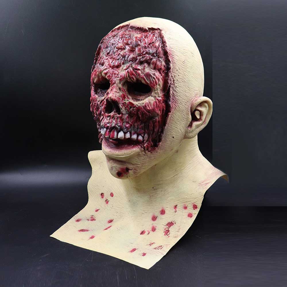Halloween Mask Cosplay Horror Mask Halloween DecorationHalloween Ugly Bloody Zombie Zombie Mask