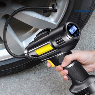 [CFGY Auto] เครื่องปั๊มลมยางรถยนต์ไฟฟ้า แบบพกพา สําหรับจักรยาน