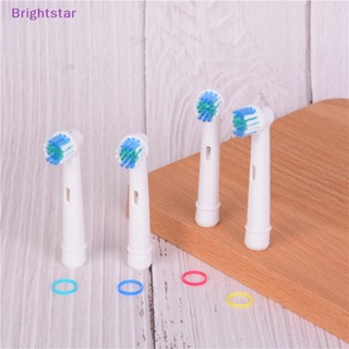 Brightstar หัวแปรงสีฟันไฟฟ้า แบบเปลี่ยน สําหรับ Oral B SB-17A 4 ชิ้น
หัวแปรงสีฟันไฟฟ้า 4 หัว SB-17 POM แบบเปลี่ยน สําหรับ Oral B 3D
 ใหม่