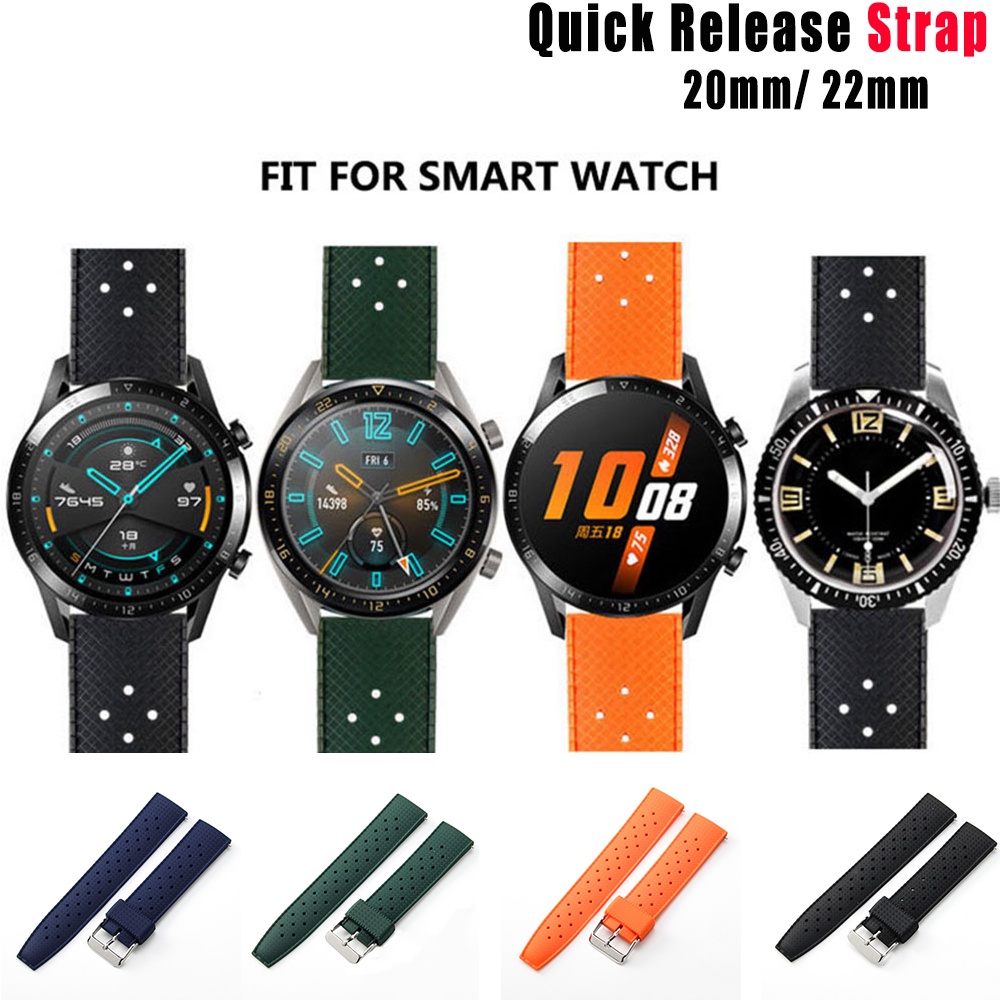 สายนาฬิกาข้อมือยาง แบบเปลี่ยน สําหรับ Casio Water Ghost Smart Watch Strap g shock swatch jam Watch Strap 20 มม. 22 มม.