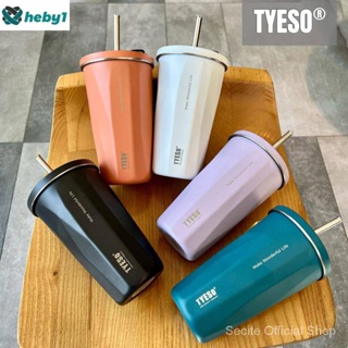 TYESO 304 ถ้วยเก็บความร้อนสแตนเลสสูญญากาศ TS-SK3329 heby1