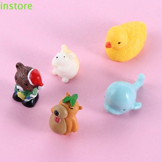 Instore ของเล่นตุ๊กตาสัตว์จําลอง ขนาดเล็ก สําหรับตกแต่ง