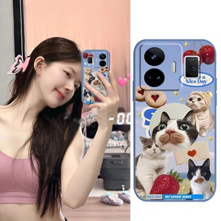 Lens bump protection Cartoon Phone Case For OPPO Realme GT NEO5/240W/Realme GT3 cute Camera all inclusive Simplicity