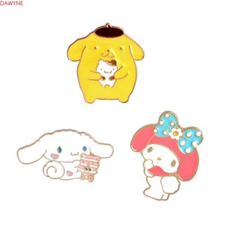 Dwayne เข็มกลัด รูปการ์ตูน My Melody Kuromi เครื่องประดับ สําหรับผู้หญิง และผู้ชาย