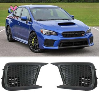 กระจังครอบไฟตัดหมอก ด้านหน้า ลายรังผึ้ง 57731VA400 57731VA410 สําหรับ Subaru WRX STI 2018 2019 2020 1 คู่