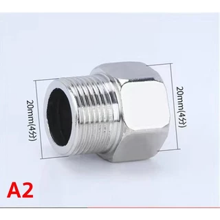 ข้อต่อสแตนเลส นิปเปิ้ลสแตนเลส ขนาด 4 หุน(1/2") คุณภาพดี ไม่เป็นสนิม!! Hplimbing YP-117