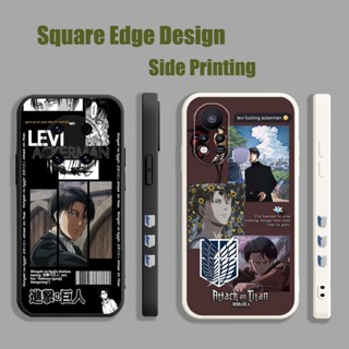 เคสโทรศัพท์มือถือ สําหรับ Tecno Spark Go 6 KE 7 5 Air 6J Pro 2020 2021 อนิเมะ ลีไว แอคเคอร์แมน Attack on titan Levi อนิเมะ ลีไว แอคเคอร์แมน Attack on titan Levi FGQ04