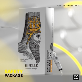 Quelle เข็มสักบูติก 20 ชิ้น #12เมมเบรนรีบาวด์ แบบนิ่ม ขนาด 0…