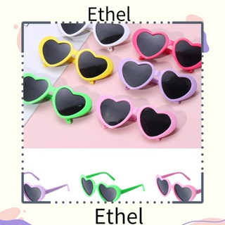 Ethel1 แว่นตาตุ๊กตา รูปหัวใจ อุปกรณ์เสริม สําหรับสัตว์เลี้ยง