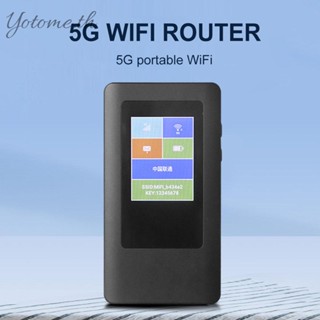 เราเตอร์ไร้สาย 5G WiFi6 4000mAh 5G แบบพกพา