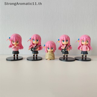 Strongaromatic 5 ชิ้น / เซต Bocchi the Rock! ฟิกเกอร์ PVC อนิเมะญี่ปุ่น Ikuyo Kita Nijika Ijichi Hitori Gotoh Ryo Yamada ของขวัญ ของเล่นสําหรับเด็ก