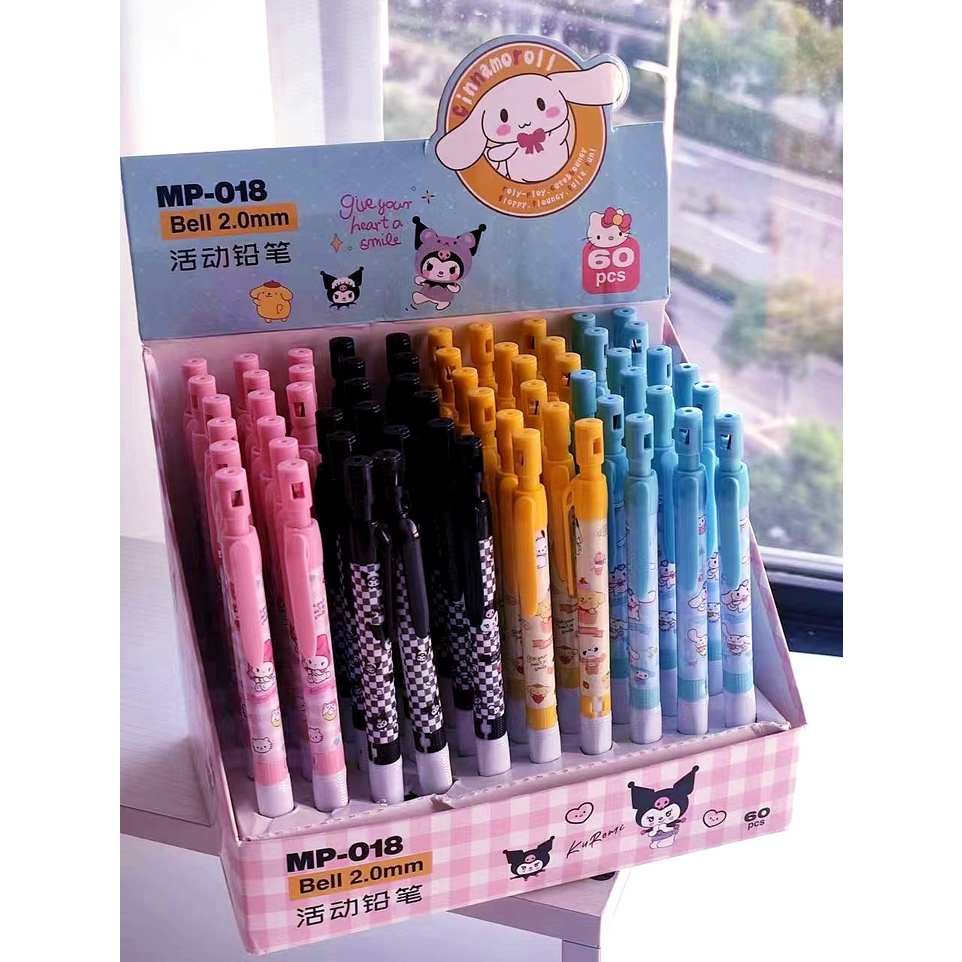 SANRIO 1ชิ้นดินสอ2.0มิลลิเมตร ซานริโอ วาดร่างสําหรับเด็กเครื่องเขียนโรงเรียน