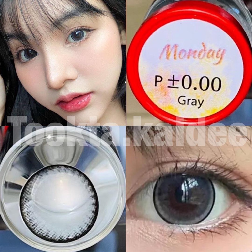 คอนแทคเลนส์ ฝาแดง Monday (มันเดย์)