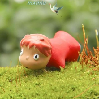 Mxmio ฟิกเกอร์ Ponyo On The Cliff Cute Ponyo Hayao Miyazaki ฟิล์มแอนิเมชั่น สําหรับตกแต่งรถยนต์