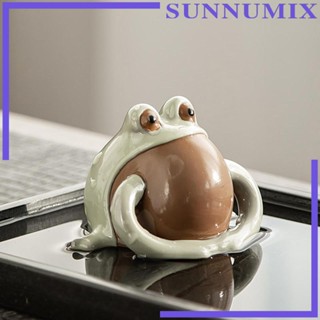 [Sunnimix] รูปปั้นกบ อุปกรณ์เสริม สําหรับห้องนอน ห้องชา หนังสือ