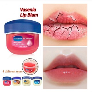 Vaseline ลิปบาล์ม วาสลีน คลาสสิก ออริจินัล ลิปบาล์ม ชุ่มชื้น ริมฝีปากจางลง ลิปไลน์ ขัดผิว ลิปมาสก์ บํารุงริมฝีปาก 7 กรัม