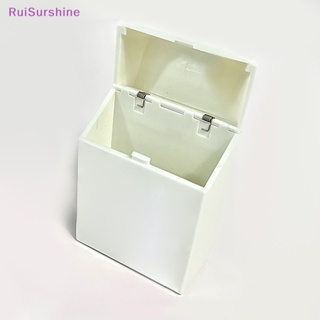 Ruisurshine ใหม่ กล่องเก็บโฟโต้การ์ด บัตรไอดอล สีขาว สไตล์เกาหลี สําหรับโรงเรียน เครื่องเขียน ของขวัญ ตกแต่ง