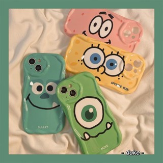 เคสโทรศัพท์มือถือแบบใส กันกระแทก ลายการ์ตูน spongebob Patrick Cream Wavy สําหรับ Redmi 9A 9i 10x 10 10c 12C 4G Note 9 10 10T 11 11s 11t PRO POCO M3 M4 PRO