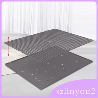 [szlinyou2] พรมปูพื้น ซิลิโคน กันลื่น 61x76 ซม. อุปกรณ์เสริม สําหรับสัตว์เลี้ยง สุนัข แมว