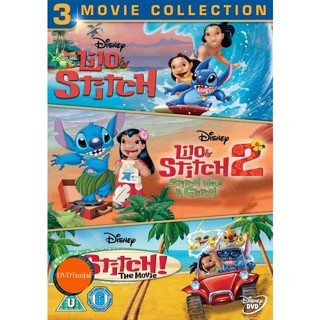 หนังแผ่น DVD Lilo and Stitch ลีโล แอนด์ สติทช์ รวมภาค DVD Master เสียงไทย (เสียง ไทย/อังกฤษ | ซับ ไทย/อังกฤษ) หนังใหม่ ด