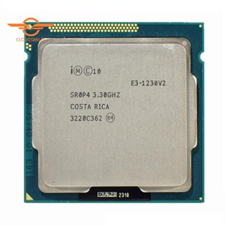 อุปกรณ์เสริมโปรเซสเซอร์ CPU E3-1230 V2 E3 1230V2 E3 1230 V2 3.3 GHz Quad-Core 8M 69W LGA 1155