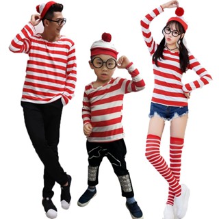 เครื่องแต่งกายคอสเพลย์ ตัวการ์ตูนอนิเมะ Wally s Wally British สําหรับแม่ และลูก