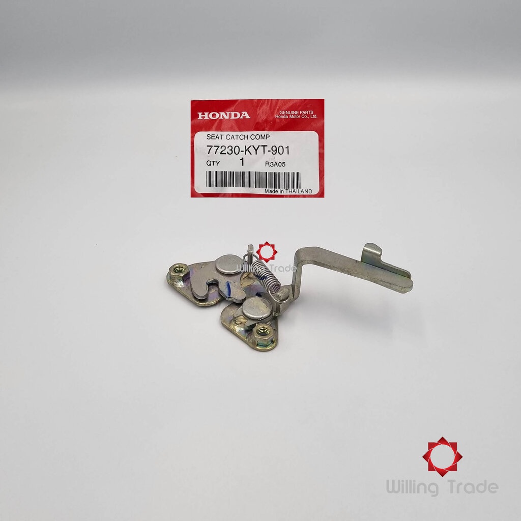 0622_HO. ชุดล็อคเบาะ (WX450) HONDA: (77230-KYT-901): SCOOPY-I 2009... แพ๊คละ 1 ชิ้น... [แท้ศูนย์ 100