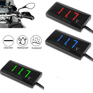 ⚡NEW 8⚡LED Digital Display Voltmeter 3 Digital LED Display Car Motorcycle Durable