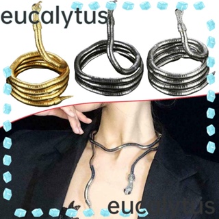 Eucalytus1 สร้อยคองู อเนกประสงค์ พังก์ ฮิปฮอป โชคเกอร์ เครื่องประดับ