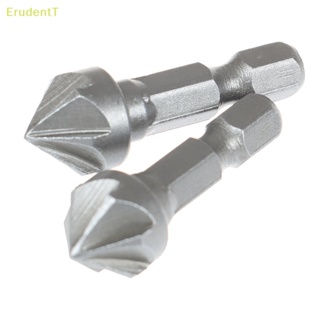 [ErudentT] ดอกสว่านลบคม 6 แฉก ด้ามจับหกเหลี่ยม สําหรับงานไม้ [ใหม่]