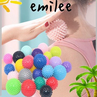 Emilee ลูกกลิ้งนวดกดจุด PVC บรรเทาอาการปวดกล้ามเนื้อ บรรเทาความเครียด