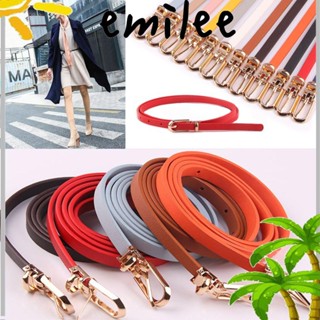 EMILEE เข็มขัดรัดเอว แบบบาง สีแคนดี้ สําหรับผู้หญิง